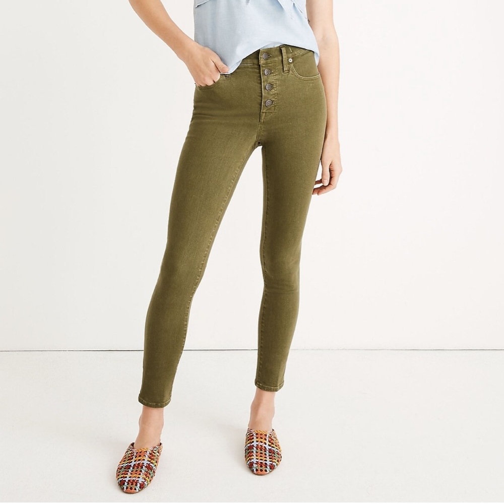Madewell - 9" High-Rise Skinny Jeans